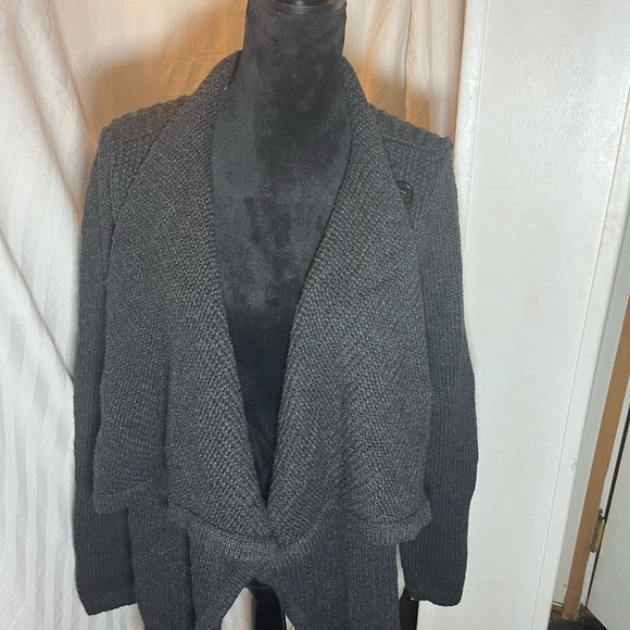 Lane Bryant Charcoal Cowl Neck Sweater - Picture 4 of 7